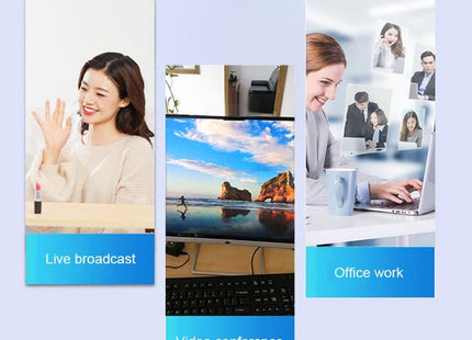 A862 360 Degree Rotatable 480P WebCam USB Wire Camera with Microphone & 4 LED lights for Desktop Skype Computer PC Laptop, Cable Length: 1.4m