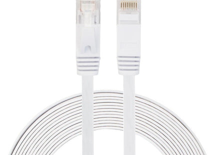 5m CAT6 Ultra-thin Flat Ethernet Network LAN Cable, Patch Lead RJ45