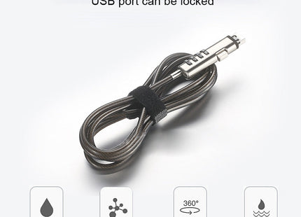 Universal USB Interface Laptop Security Lock, USB Interface