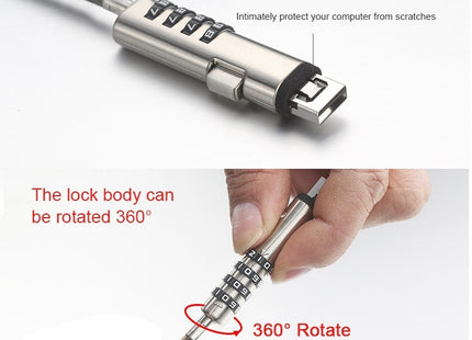 Universal USB Interface Laptop Security Lock, USB Interface