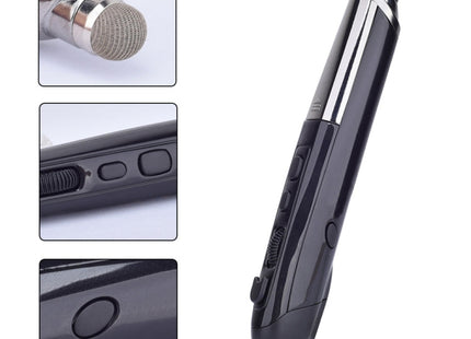 PR-08 6-keys Smart Wireless Optical Mouse with Stylus Pen & Laser Function (Black)
