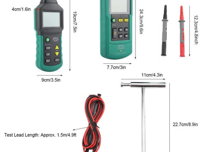 BSIDE MS6818 9V Buried Cable Finder Tracker, Measuring Range: AC / DC 12V-400V