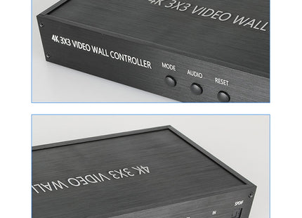 NK-BT88 4K 3X3 HDMI Video Wall Controller Multi-screen Splicing Processor with Remote Controller, EU Plug, EU Plug