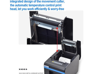 Xprinter N160II USB+Bluetooth Interface 80mm 160mm/s Automatic Thermal Receipt Printer, US Plug, USB+Bluetooth Interface, US Plug, USB+Bluetooth Interface, EU Plug, USB+Bluetooth Interface, UK Plug
