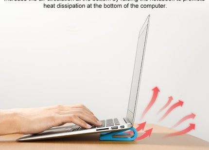 2 PCS Simple Notebook Computer Bracket Adjustable Height Increase Heat Dissipation Base Pad Holder