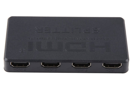 3D 4K HDMI Splitter Box, 1 Input x 4 Output, USB Power Supply(Black)