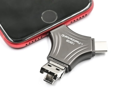 128G 4 In 1 USB Flash Device U Disk