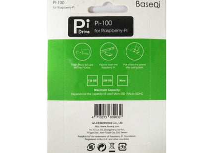 BASEQI Raspberry Pi Development Board Hidden TF to SD Card Case