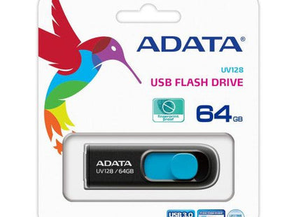 Adata 64GB UV128 USB 3.2 Retractable Flash Drive