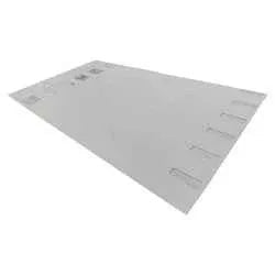 19″ Server Rack 6 X 1U Blanking Panels Snappable Tool-Free Mounting Black/Grey