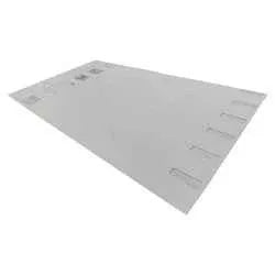 19″ Server Rack 6 X 1U Blanking Panels Snappable Tool-Free Mounting Black/Grey