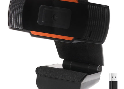 PRAKTICA HD USB-A Webcam with Built-in Noise Reduction Microphone