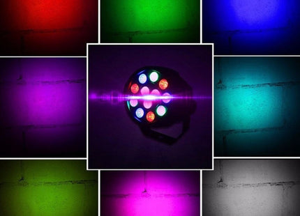with LED Display, Master / Slave / DMX512 / Auto Run Modes, US Plug, US Plug