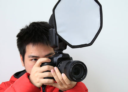 PULUZ 20cm Octangle Style Foldable Soft Flash Light Diffuser Softbox, 20cm Octangle