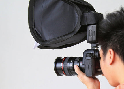 PULUZ Foldable Soft Flash Light Diffuser Softbox Cover, Size: 23cm x 23cm, 23cm Softbox