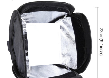 PULUZ Foldable Soft Flash Light Diffuser Softbox Cover, Size: 23cm x 23cm, 23cm Softbox