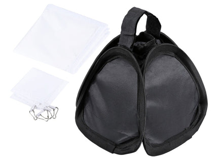 PULUZ Foldable Soft Flash Light Diffuser Softbox Cover, Size: 23cm x 23cm, 23cm Softbox