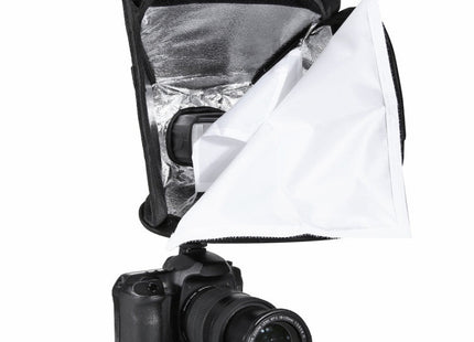 PULUZ Foldable Soft Flash Light Diffuser Softbox Cover, Size: 23cm x 23cm, 23cm Softbox