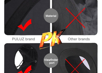 PULUZ 45cm Round Style Macro and Portrait Softbox SpeedLite Flash Light Foldable Diffuser, 45cm Round