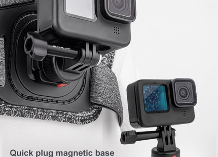 PULUZ Action Camera Quick Release Magnetic Base Adapter (Black)