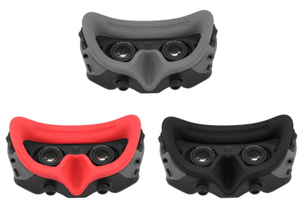 For DJI Avata Goggles 2 PULUZ Flying Eye Mask Silicone Protective Case(Red)