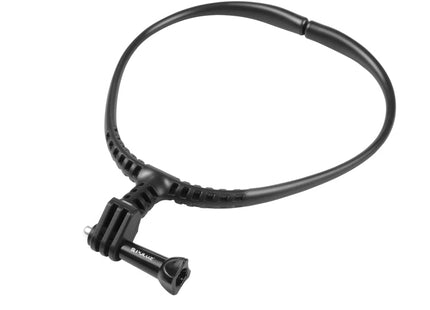 PULUZ Lazy Adjustable Neck Bracket for GoPro Action Cameras (Black)