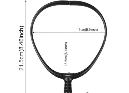PULUZ Lazy Adjustable Neck Bracket for GoPro Action Cameras (Black)