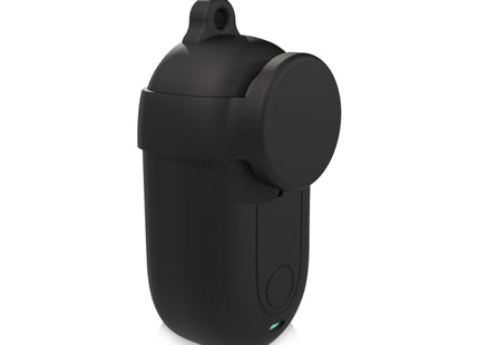 For Insta360 GO 3 PULUZ Camera Silicone Case with Lens  Cover (Black)
