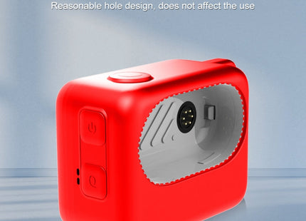 For Insta360 GO 3 / GO 3S PULUZ Camera Charging Case Silicone Case (Red)