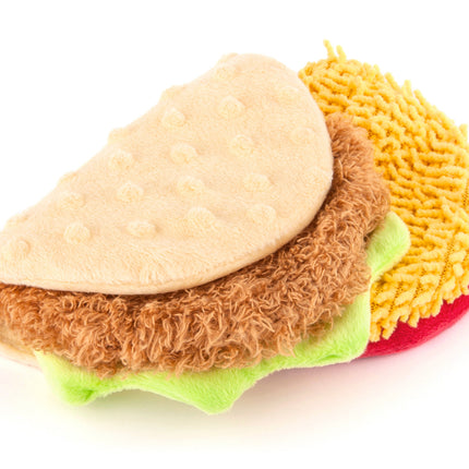 Taco dog toy