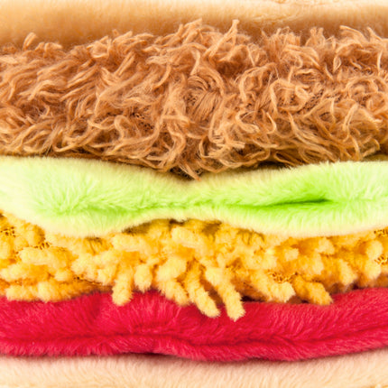 Taco dog toy
