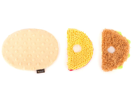 Taco dog toy