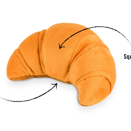 Croissant dog toy