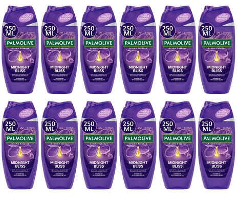 12 x Palmolive Shower Midnight Bliss - 250ML