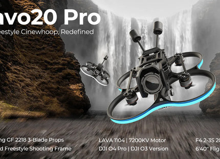Pavo20 Pro II 3S Brushless Whoop Quadcopter (No DJI O4 Pro)