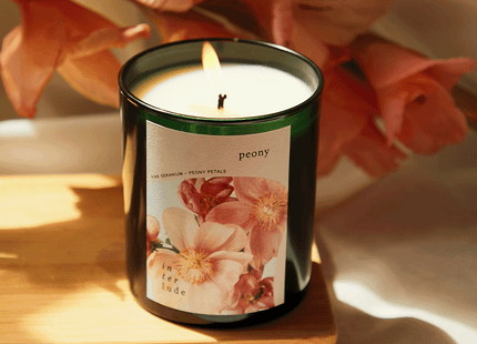 Peony Scented Candle
