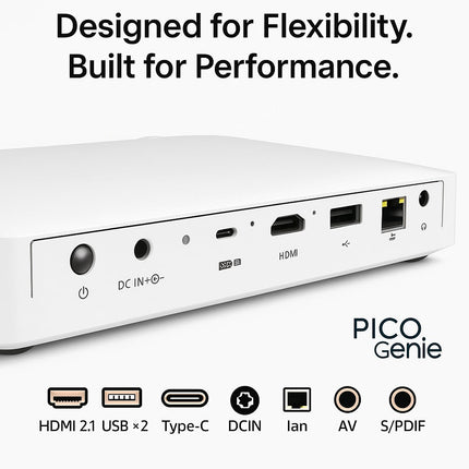 Pico Genie M550 Plus 4.0 1080p Smart Projector (650 lms Full HD Ultra Portable)