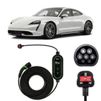Type 2 to 3 Pin Charging Cable / 10M / 6amp – 12amp Adjustable (2.3kW)
