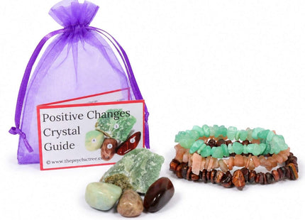Positive Changes Healing Crystals & Bracelets Collection