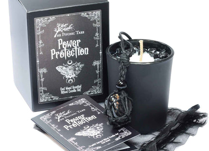Power Protection - Crystal Infused Ritual Candle Set