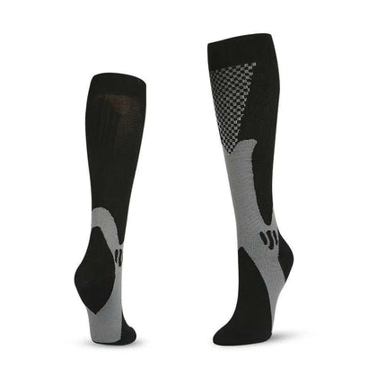 Compression Socks for Athletes – Nylon, Long Tube, Circulation Support