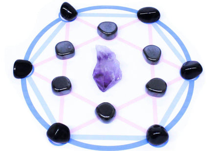 Protection Healing Crystal Grid Pack