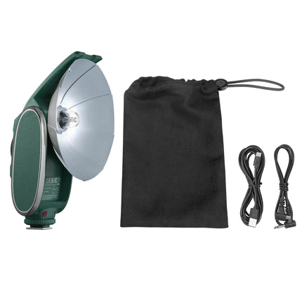Lux Senior Retro-Styled On-Camera Manual Flash Speedlite (Colour Options) - CLEARANCE