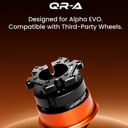 Simagic Alpha EVO USB Quick Release (QR-A) SRM Adapted