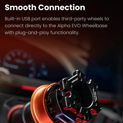 Simagic Alpha EVO USB Quick Release (QR-A) SRM Adapted