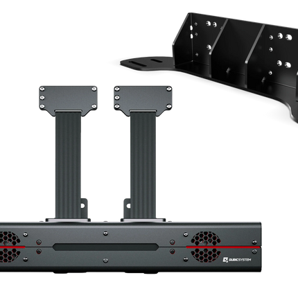 Qubic Seat Belt Tensioner with Universal Bracket - for Trak Racer and Non-Trak Racer Cockpits