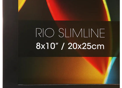 Kenro Rio Slimline 10x8 Photo Frame - Black
