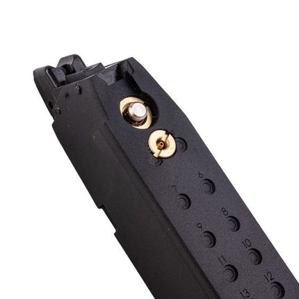 Reload G18C Lightweight Gas Magazine (50 rounds, Compatible with VFC G18C, VFC MAXIM Defense MD9-K, RWA BAD Xiphos)