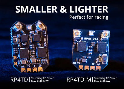 Radiomaster RP4TD-M ExpressLRS 2.4GHz Mini True Diversity Receiver