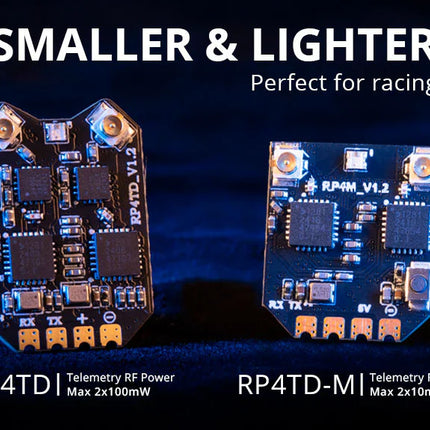 Radiomaster RP4TD-M ExpressLRS 2.4GHz Mini True Diversity Receiver